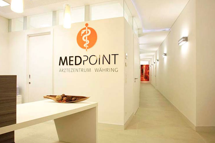 Empfangsbereich von MEDPOINT